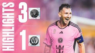 HIGHLIGHTS: Inter Miami  3-1 Philadelphia Union | Leo Messi combacks with TWO GOALS and ONE ASSIST