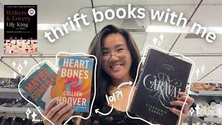 thirft books with me! goodwill version ️