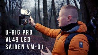 Ulanzi mobile filmmaking kit review // U-Rig Pro cage, VL49 LED lights and Sairen VM-Q1