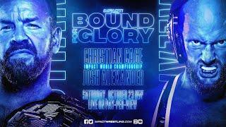 IMPACT WRESTLING BOUND FOR GLORY 2021 FULL OFFICIAL MATCH CARD