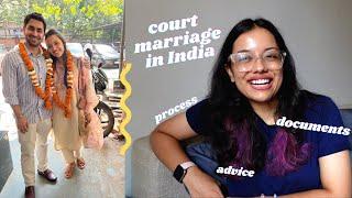 Court Marriage Process in India | My Experience | Special Marriage Act