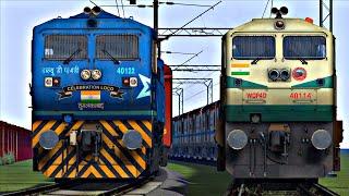 AKTRAINS POWERHOUSE ENGINES STAND IN LOCO SHED AT ERNAKULAM IN TRAIN SIMULATOR 2021