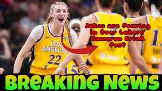 wnba latest news : Jokes are Pouring in Over Lakers' Cameron Brink Post