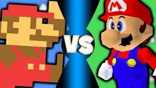 Super Mario Bros Vs Super Mario Bros 64