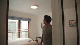 Koda Motion-Activated LED Ceiling Light