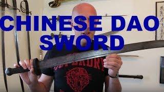 An Antique Chinese Dao Sword (AKA Chinese Broadsword)