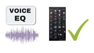 How to Better EQ for your Voice for YouTube