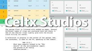 How to perform Script Breakdown and Scheduling a Film Production in Celtx Studio Online