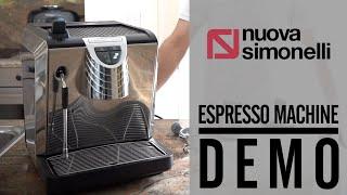 Espresso Resto Demo - Nuova Simonelli Oscar II upgraded