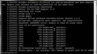 TP-WR1043ND v2.1 bricked Putty Serial Console tpl