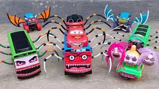 Upgrade Kereta Percy Devil Spider, RC Tayo Bus Oleng Laba-laba, RC Lightning McQueen Eater