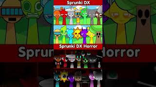 Sprunki DX VS Sprunki DX Horror