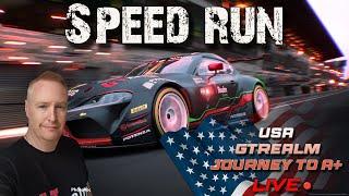 LIVE-GT7-Speed Run To A+ On USA Account