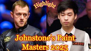 Mark Allen vs Si Jiahui Highlight Johnstone's Paint Masters 2024 snooker