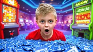 Beating EVERY Game At The Football Arcade - Challenge!!