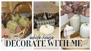 FALL CLEAN AND DECORATE 2024   ||  WHOLE HOUSE DECORATE WITH ME || Robin Lane Lowe