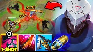 Zed but if you blink your health bar disappears instantly... (WTF IS THAT BURST?!)
