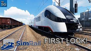SimRail - The Railway Simulator - "NEW" Train Simulator, First Look!