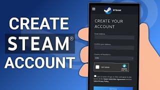 How to Make A Steam Account on Mobile | Steam Sign Up & Login Tutorial