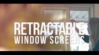 The special features of retractable window screens by Phantom Screens