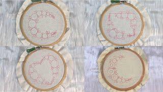 Hand Embroidery Pattern Tracing Compilation || Flower Embroidery Patterns for Beginners  Gossamer