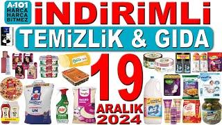 A101 İNDİRİMLİ ALDIN ALDIN BU HAFTA KATALOĞU | A101 TEMİZLİK GIDA ÜRÜNLERİ | A101 19 ARALIK KATALOĞU