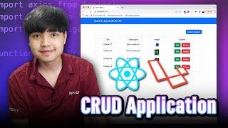 สอน ReactJS & Laravel 9 สร้าง CRUD Application ‍