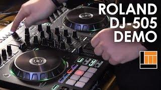 Roland DJ-505 Serato DJ Controller [Product Demo]