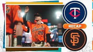 Twins vs. Giants Game Highlights (7/12/24) | MLB Highlights