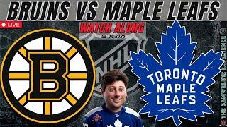  LIVE: Boston Bruins vs Toronto Maple Leafs NHL Hockey Watch Along | Game Audio Live Stream