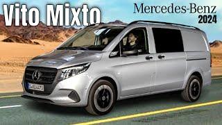 New 2024 Mercedes Benz Vito Mixto Facelift