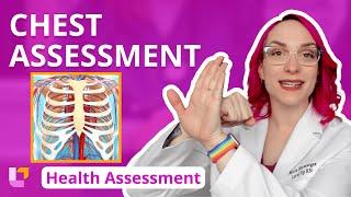 Chest Assessment - Health Assessment for Nursing, Head To Toe| @LevelUpRN