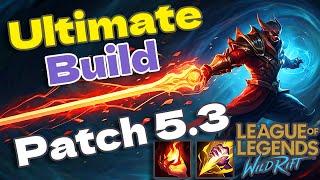 MASTER YI: Ultimate Build & Guide for Wild Rift Patch 5.3