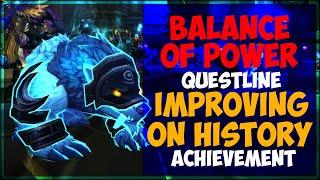 WoW ► Balance of Power | Improving on History Achievement [Legion Artifact Transmog Guide]