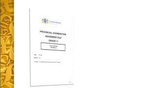 Accounting Grade 11 paper 2: DBE November 2022 - Question 2  Cost Accounting/Manufacturing