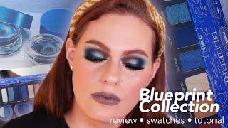 MELT COSMETICS BLUEPRINT COLLECTION 2021 | Review, Swatches, & Tutorial