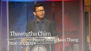 Thawngṭha Chim:  Pastor Hrang Lian Thang