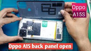 Oppo A15 back panel open // Oppo A15s back panel open // Oppo cph2185 back panel open