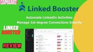 Linked Booster Review, Demo+Tutorial I Auto-connect profiles on LinkedIn with a personalized message