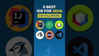 6 Best Java IDE That Every Developer Should Know in 2023 #java #shorts #viral