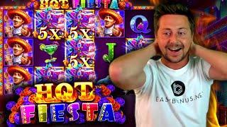 INSANE MAX WIN ON HOT FIESTA SLOT! (BONUS BUY)