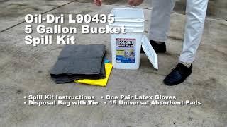 Oil-Dri Universal Bucket Spill Kit