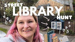 FREE BOOKS?!: You'll never guess how many little Street Libraries I found in one day!