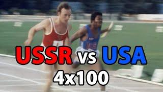 Who Got SMOKED in the USSR vs USA 4x100m Race? Valeriy Borzov Revealed...