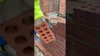 How to lay middle brick