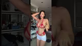 Tawanrat Fah Chaiamnuay Thai Thailand Sexy Bikini slowmo