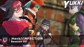 Go back to early 2000s web design | .Hack//INFECTION - Session 02 | YukkiEXE Streams