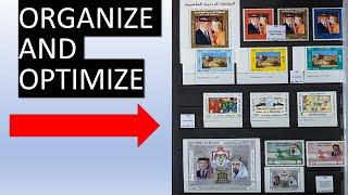 How to Organize and Optimize Your Stamp Collection (FREE Template)