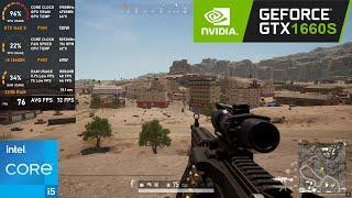 GTX 1660 SUPER | PUBG - 1080p (Tested in Late 2023)