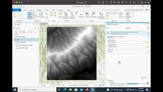 arcgis pro create aspect raster